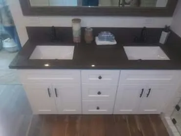 Vanities & tops — bathroom remodeling by Happy Homes Remodeling