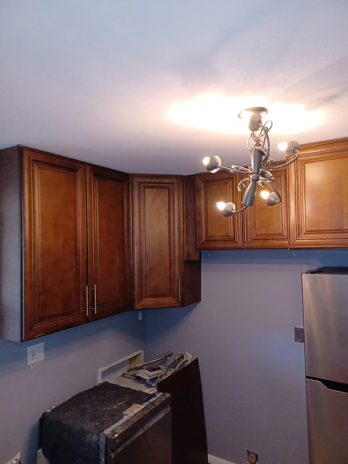New cabinets & lighting — kitchen by Happy Homes Remodeling, Henderson, NV