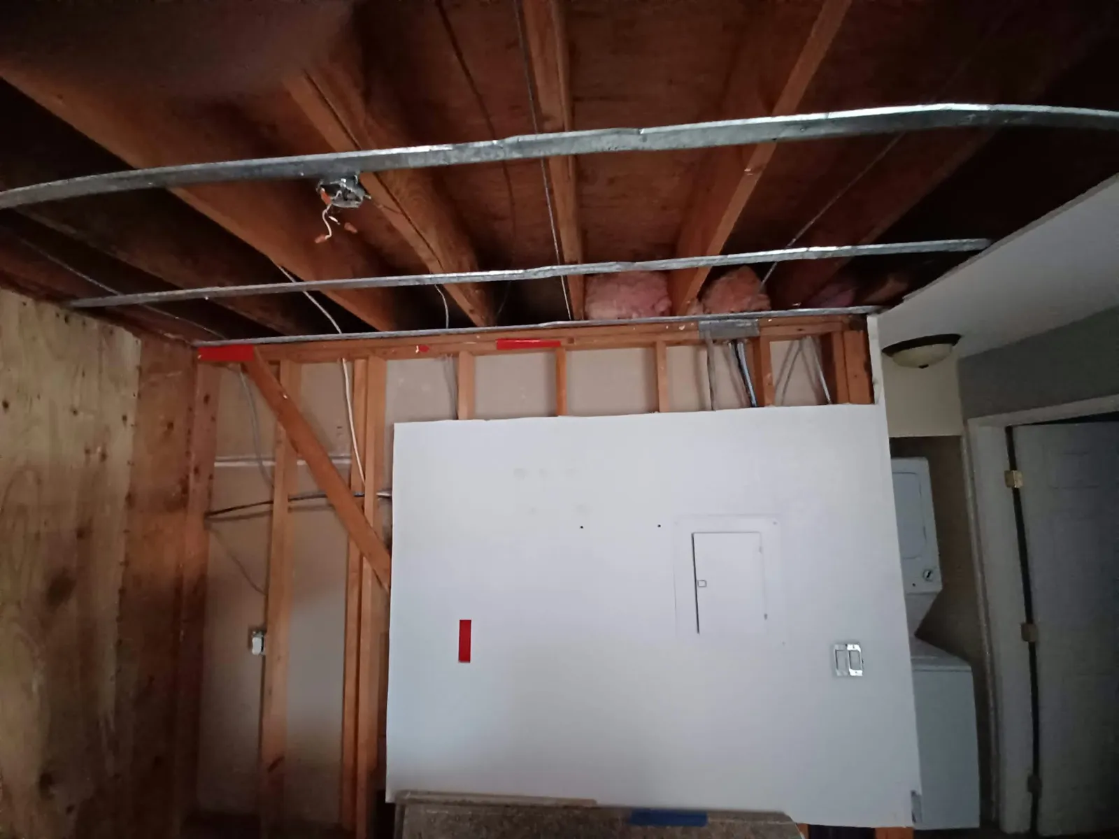 Opening a wall — home remodel by Happy Homes Remodeling, Henderson, NV